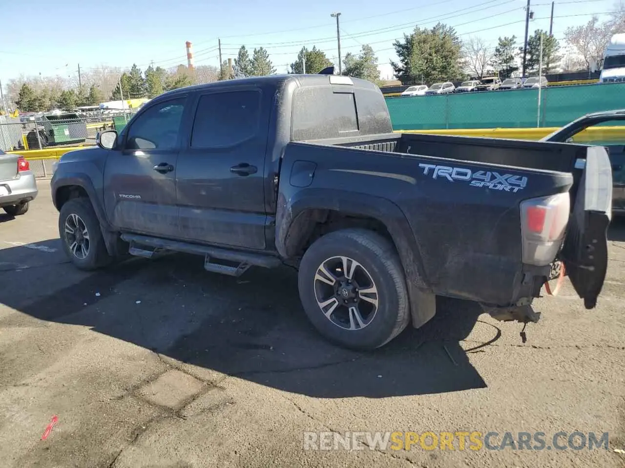 2 Photograph of a damaged car 3TMCZ5ANXMM372734 TOYOTA TACOMA 2021