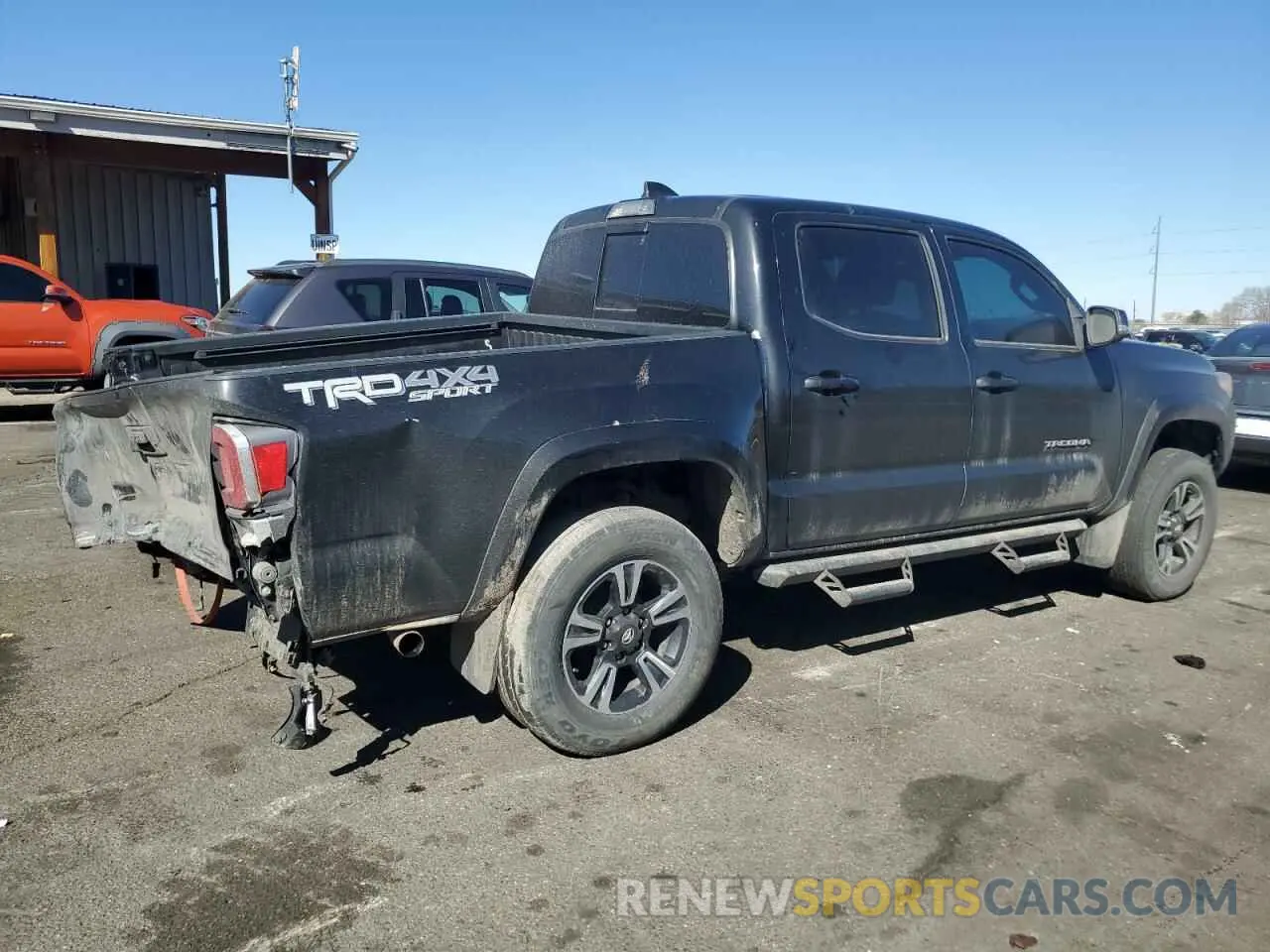 3 Photograph of a damaged car 3TMCZ5ANXMM372734 TOYOTA TACOMA 2021