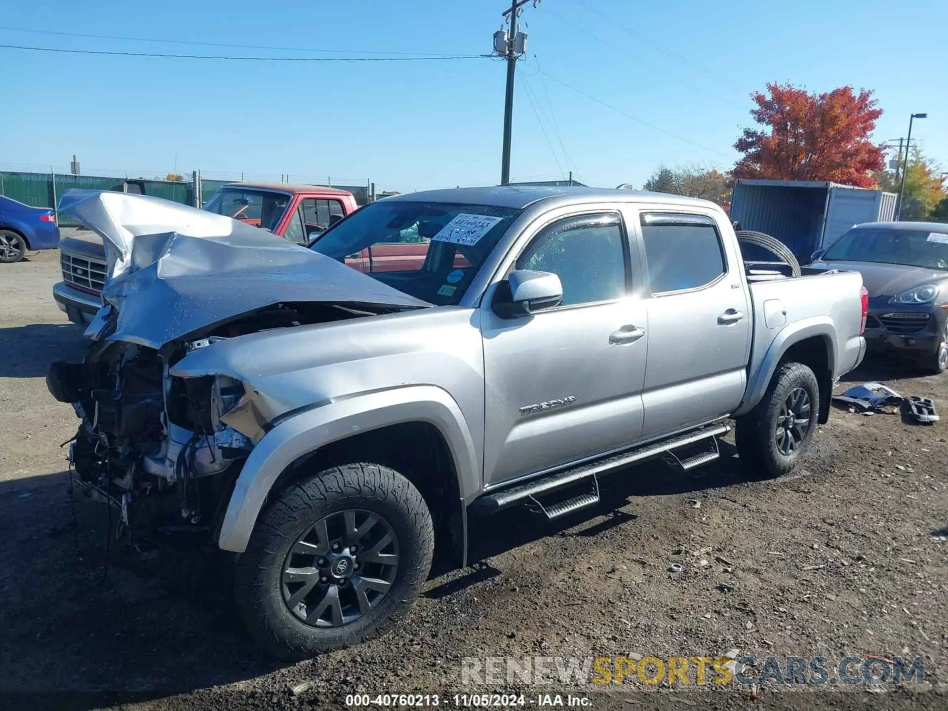 2 Photograph of a damaged car 3TMCZ5ANXMM381949 TOYOTA TACOMA 2021