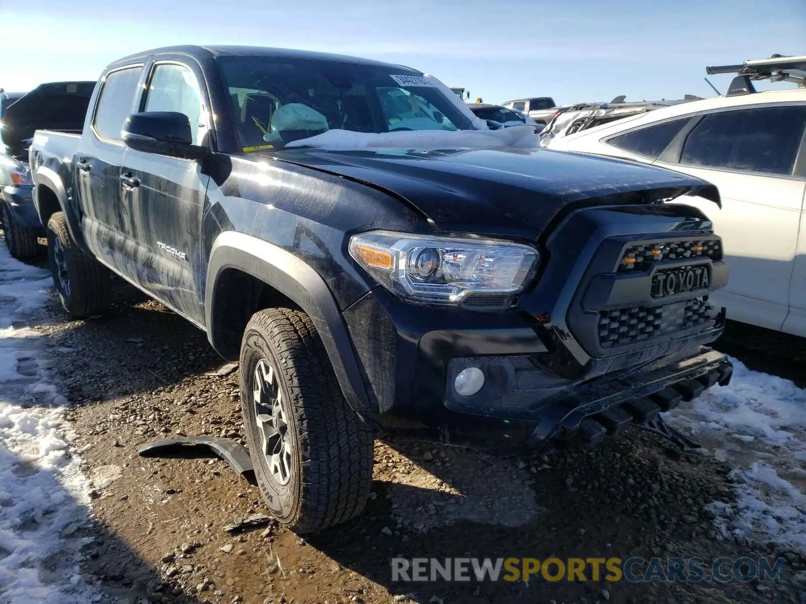 1 Photograph of a damaged car 3TMCZ5ANXMM392546 TOYOTA TACOMA 2021