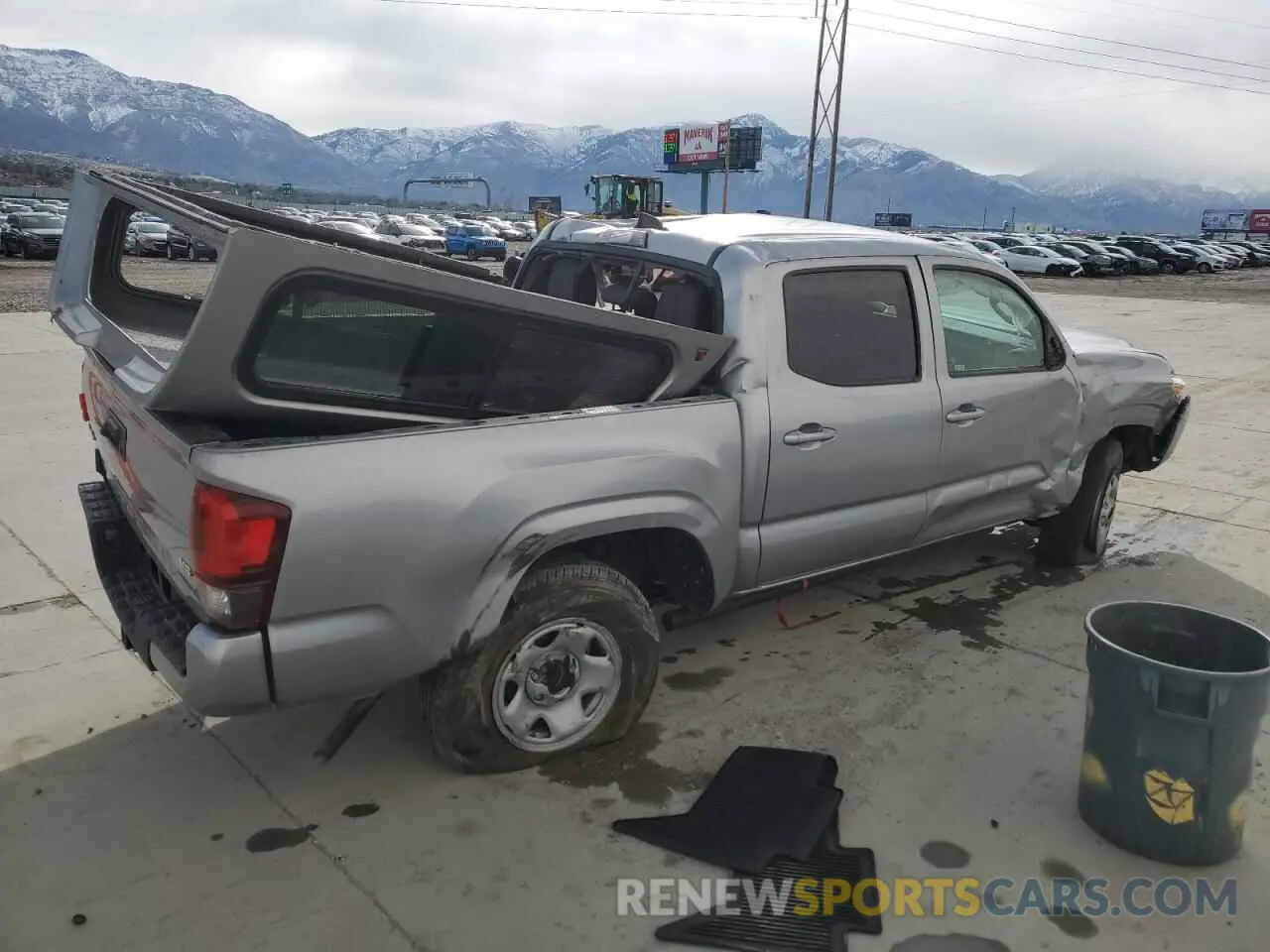 3 Photograph of a damaged car 3TMCZ5ANXMM401567 TOYOTA TACOMA 2021
