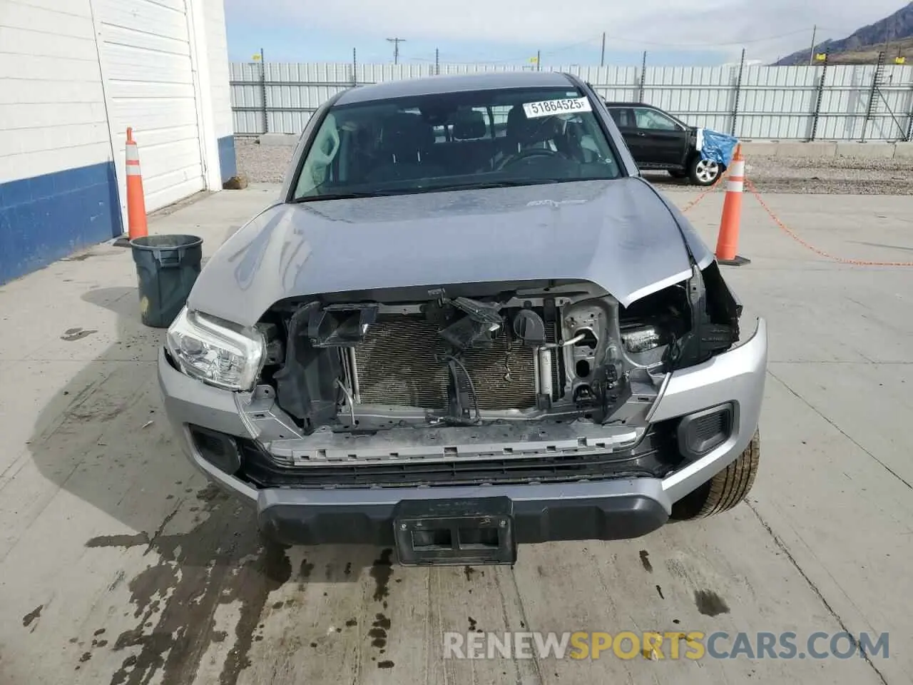 5 Photograph of a damaged car 3TMCZ5ANXMM401567 TOYOTA TACOMA 2021