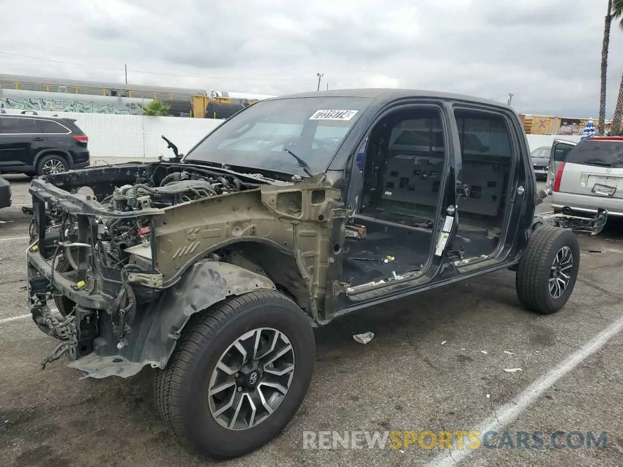 1 Photograph of a damaged car 3TMCZ5ANXMM415341 TOYOTA TACOMA 2021