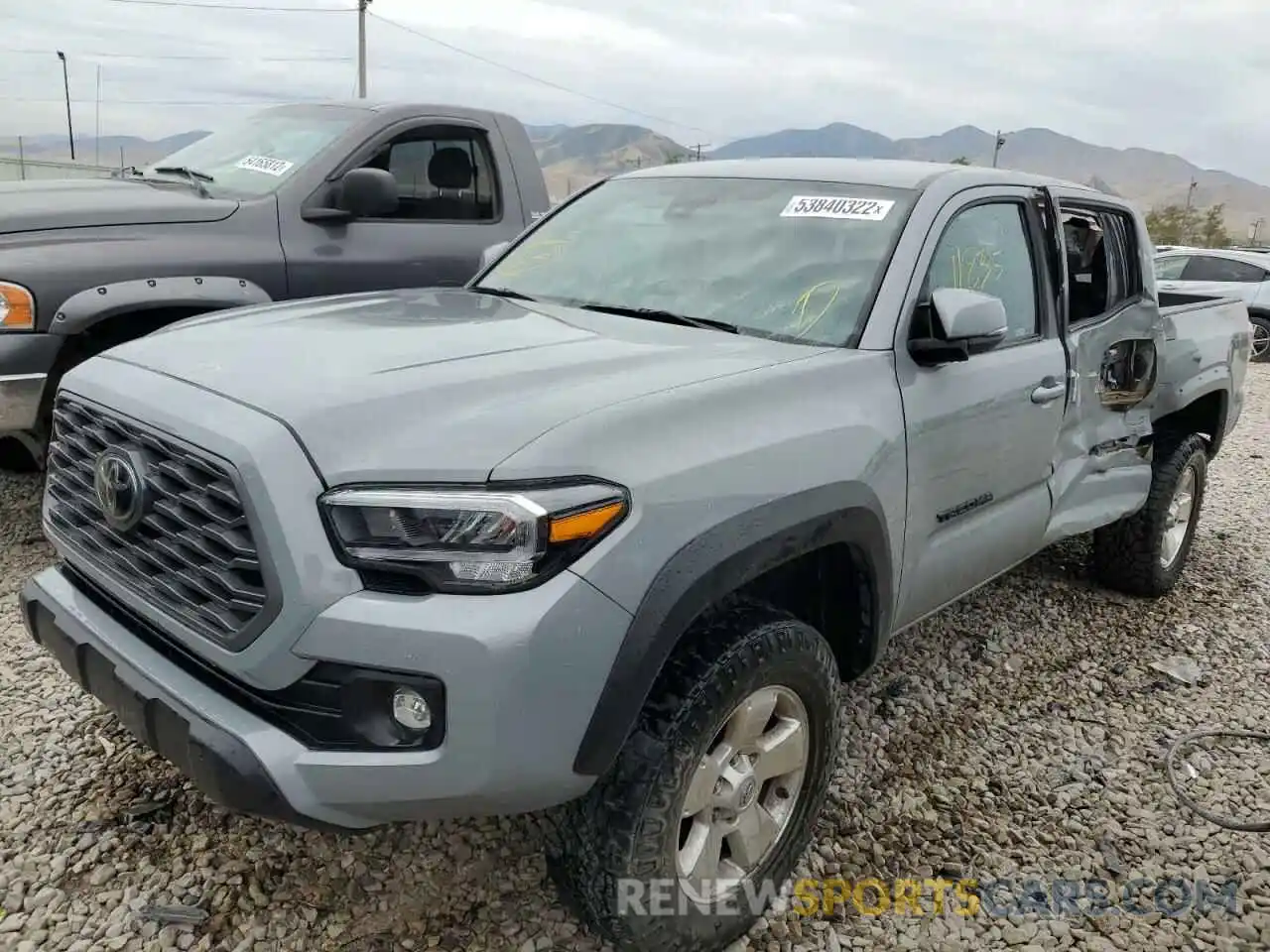 2 Photograph of a damaged car 3TMCZ5ANXMM431149 TOYOTA TACOMA 2021