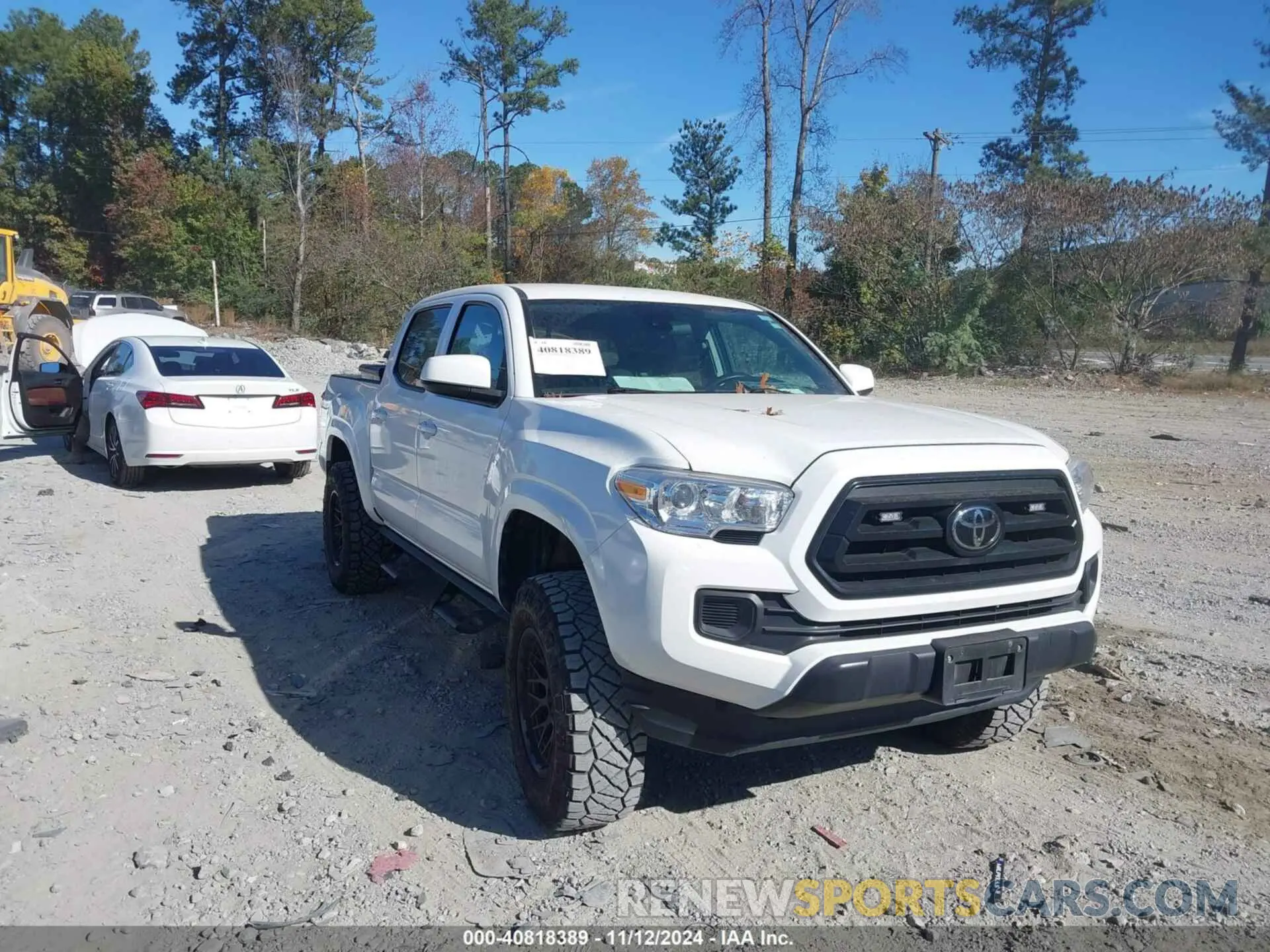 1 Photograph of a damaged car 3TMCZ5ANXMM432253 TOYOTA TACOMA 2021