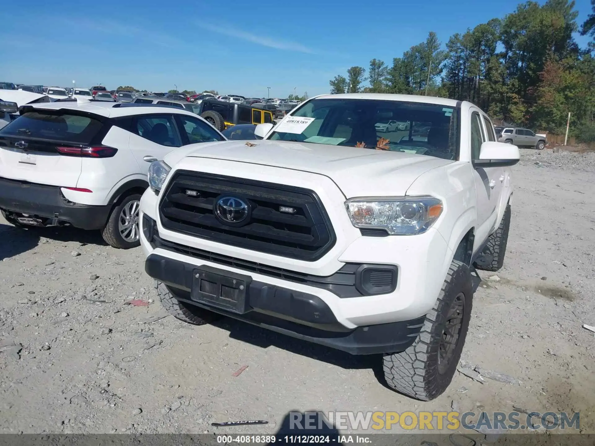 6 Photograph of a damaged car 3TMCZ5ANXMM432253 TOYOTA TACOMA 2021