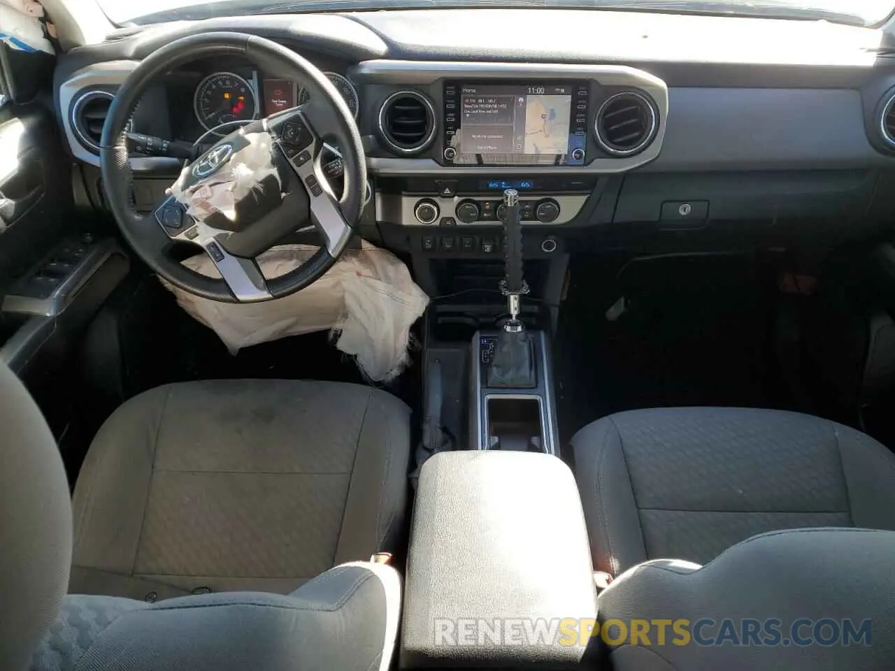8 Photograph of a damaged car 3TMCZ5ANXMM435816 TOYOTA TACOMA 2021