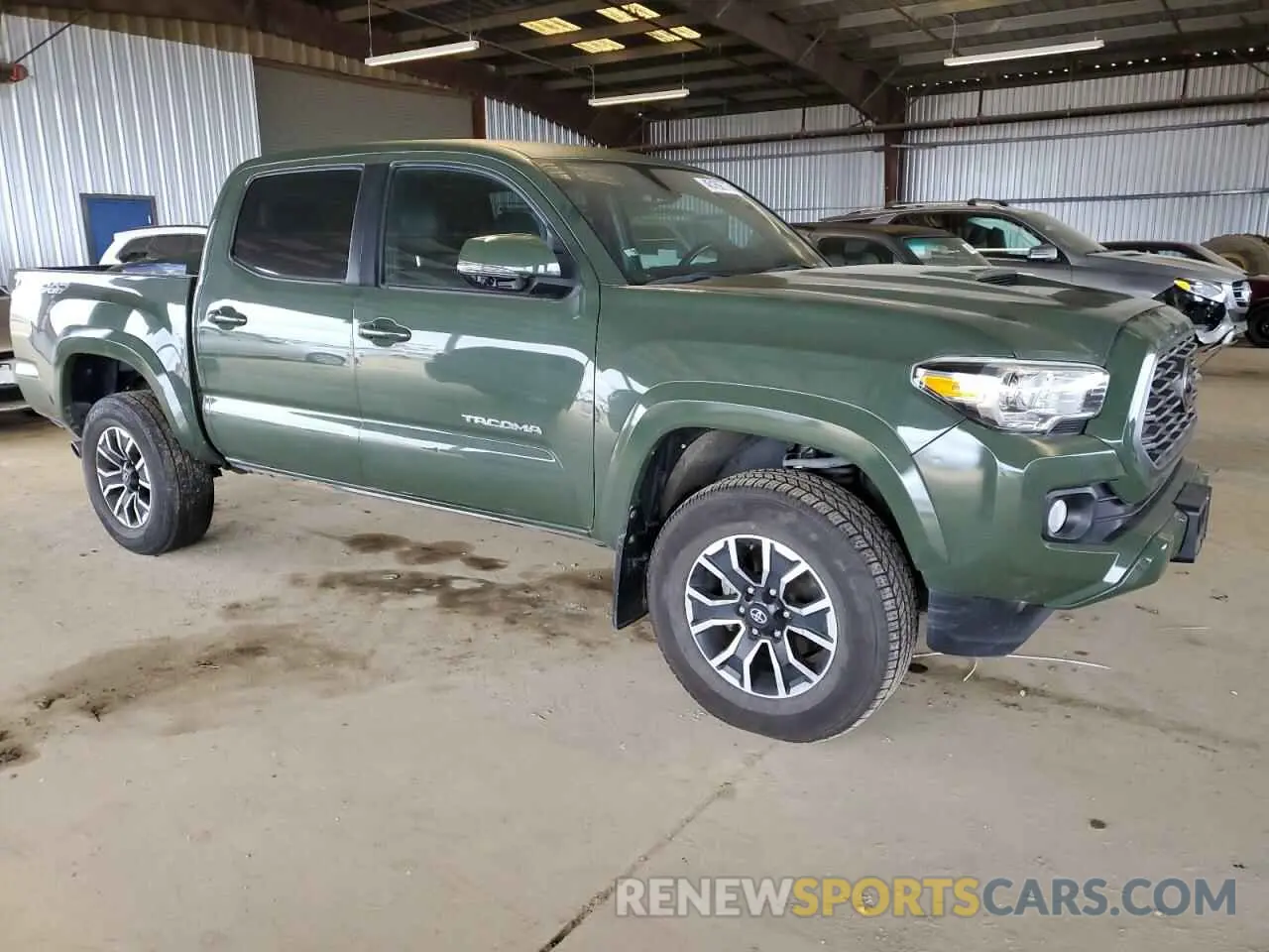 4 Photograph of a damaged car 3TMCZ5ANXMM442412 TOYOTA TACOMA 2021