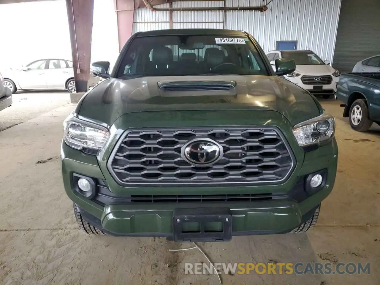 5 Photograph of a damaged car 3TMCZ5ANXMM442412 TOYOTA TACOMA 2021