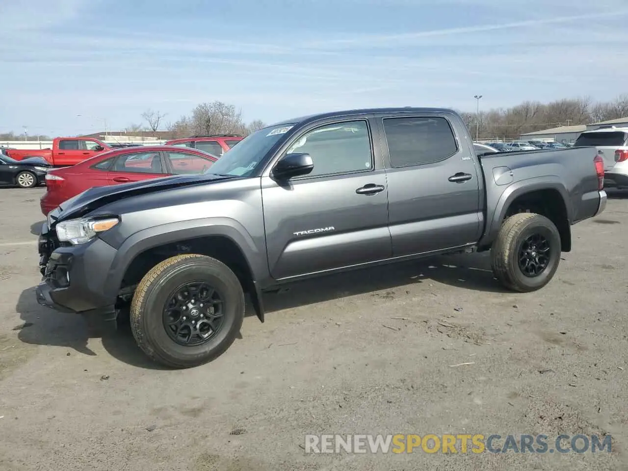 1 Photograph of a damaged car 3TMCZ5ANXMM442877 TOYOTA TACOMA 2021