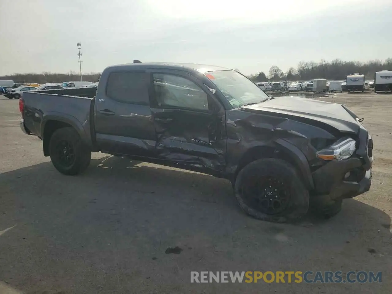 4 Photograph of a damaged car 3TMCZ5ANXMM442877 TOYOTA TACOMA 2021