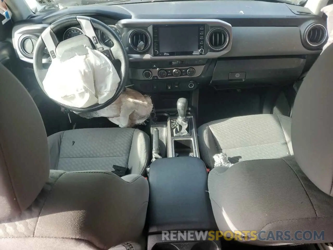 8 Photograph of a damaged car 3TMCZ5ANXMM442877 TOYOTA TACOMA 2021