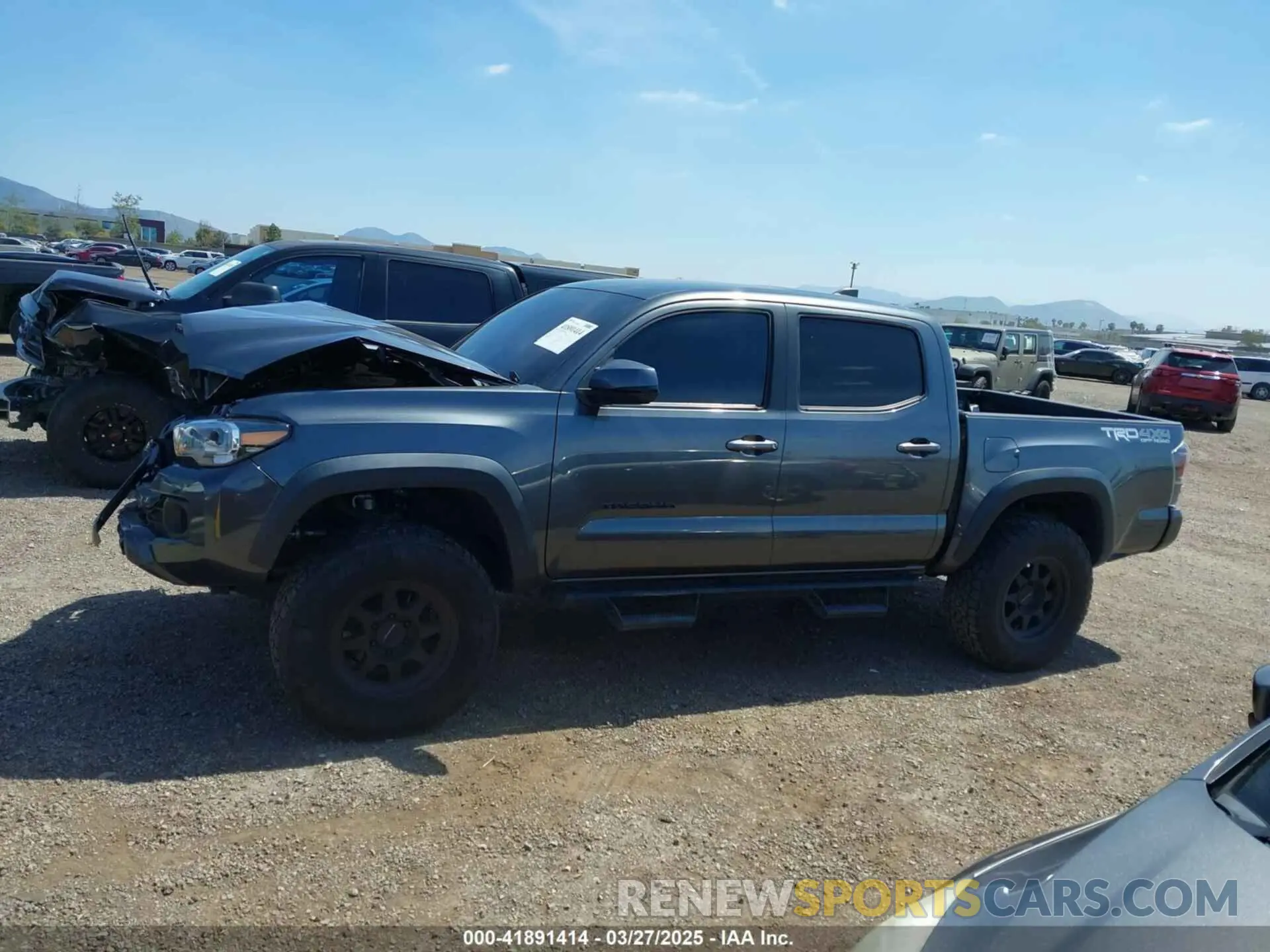 14 Photograph of a damaged car 3TMCZ5ANXMM447058 TOYOTA TACOMA 2021