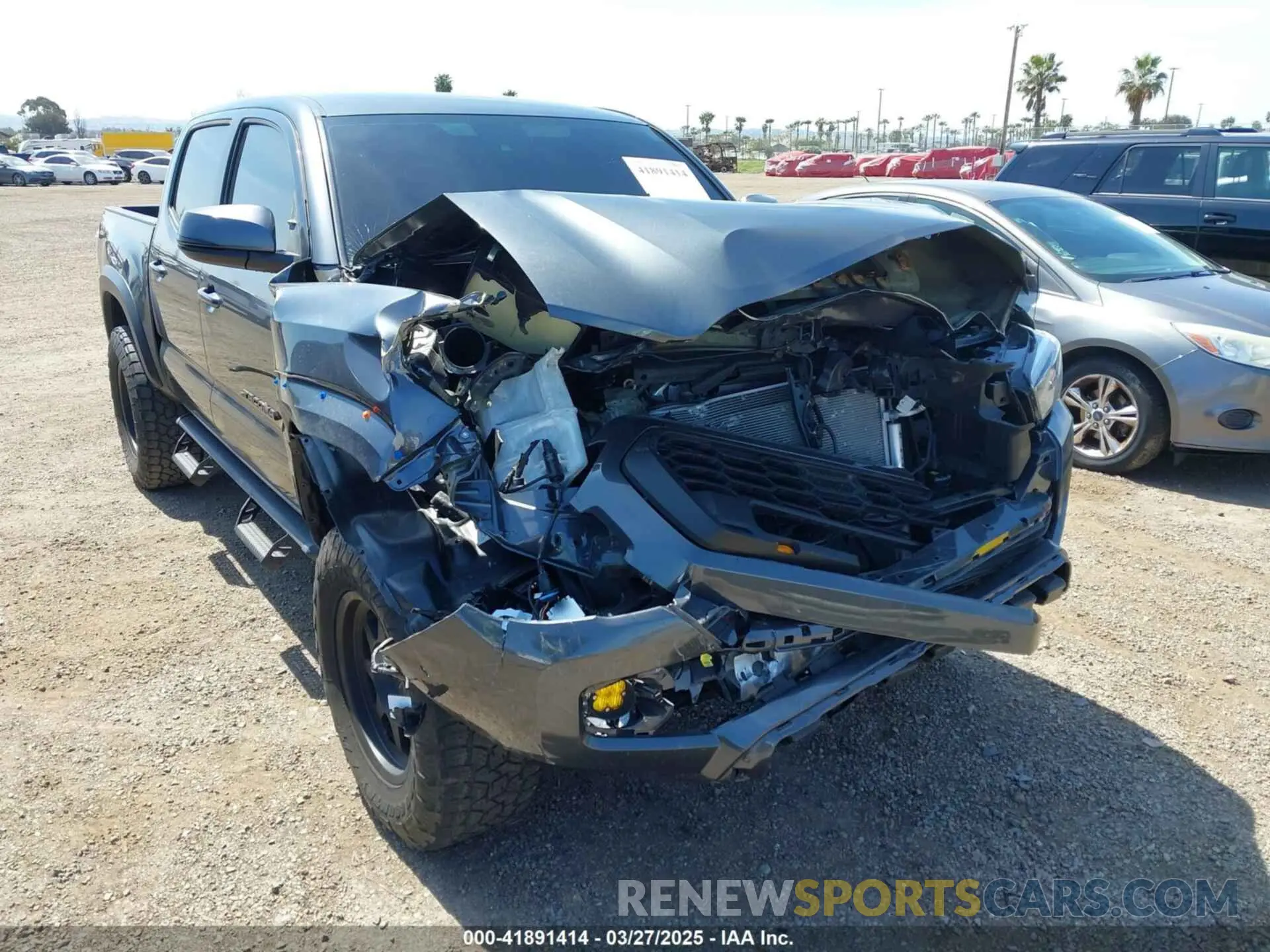 6 Photograph of a damaged car 3TMCZ5ANXMM447058 TOYOTA TACOMA 2021