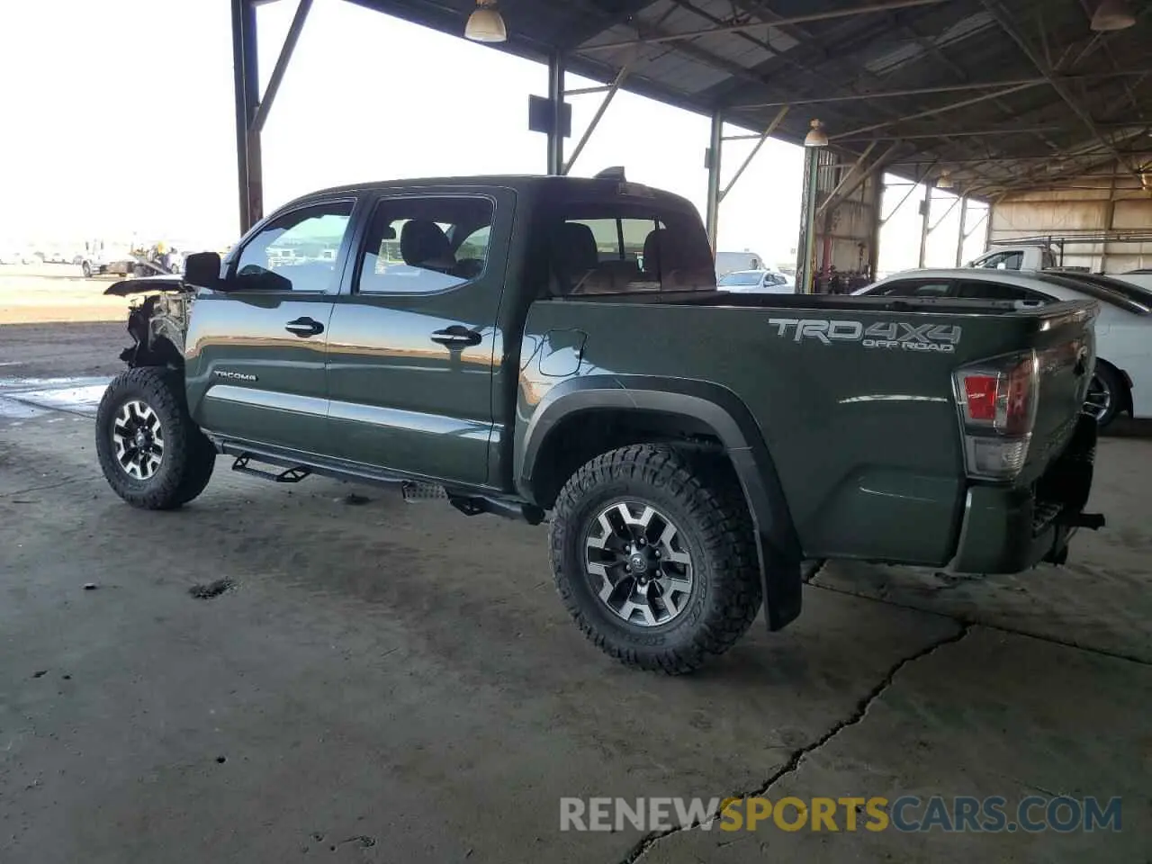 2 Photograph of a damaged car 3TMCZ5ANXMM449599 TOYOTA TACOMA 2021