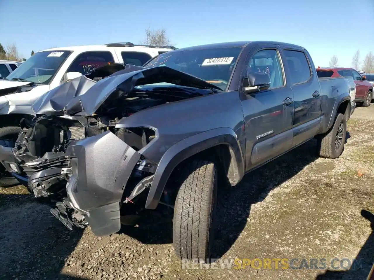 2 Photograph of a damaged car 3TMDZ5BN0MM119649 TOYOTA TACOMA 2021