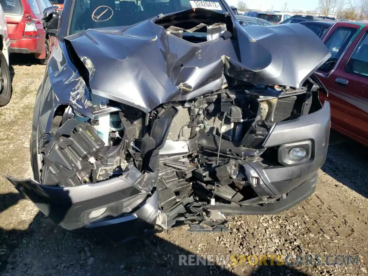 9 Photograph of a damaged car 3TMDZ5BN0MM119649 TOYOTA TACOMA 2021