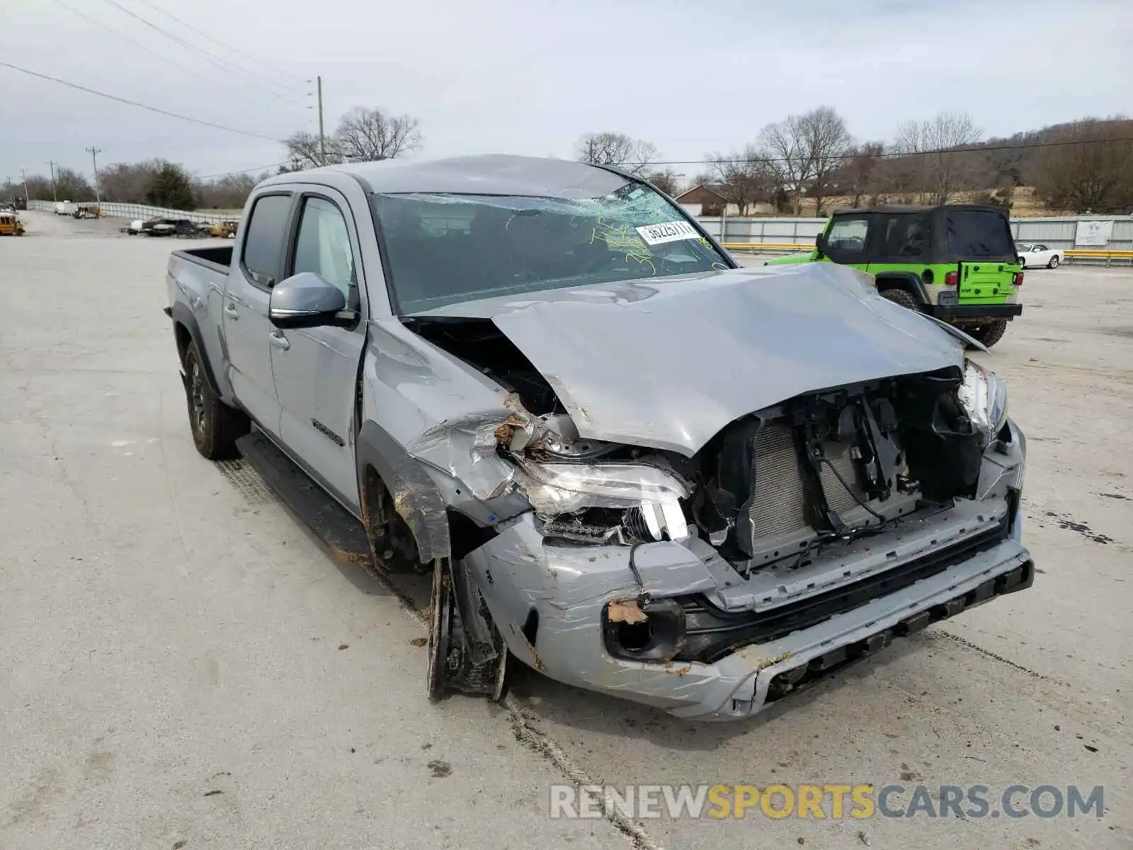 1 Photograph of a damaged car 3TMDZ5BN2MM101945 TOYOTA TACOMA 2021