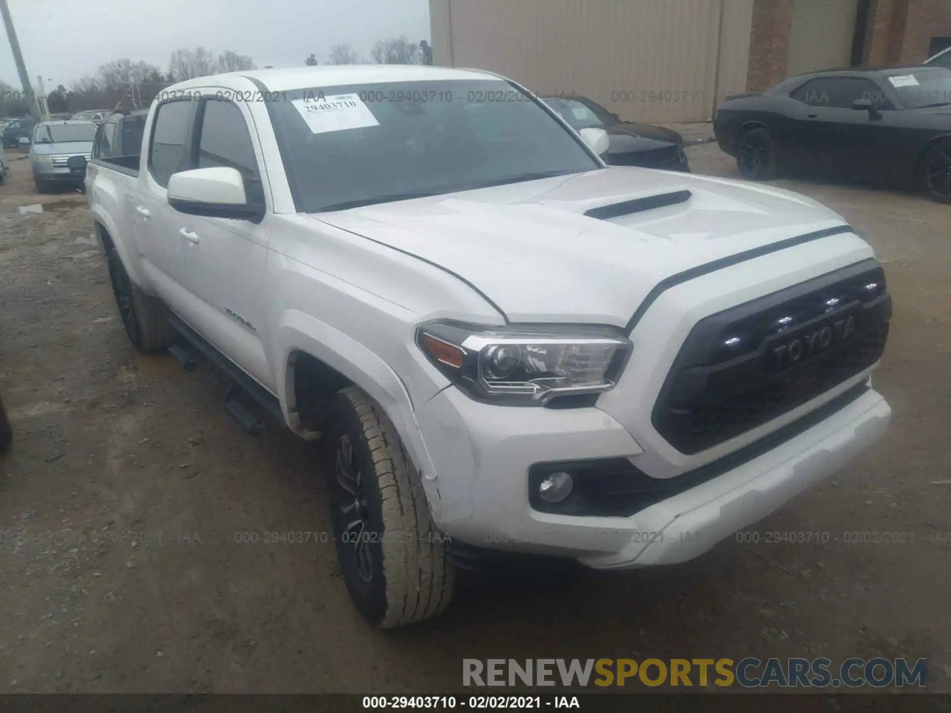 1 Photograph of a damaged car 3TMDZ5BN3MM099168 TOYOTA TACOMA 2021