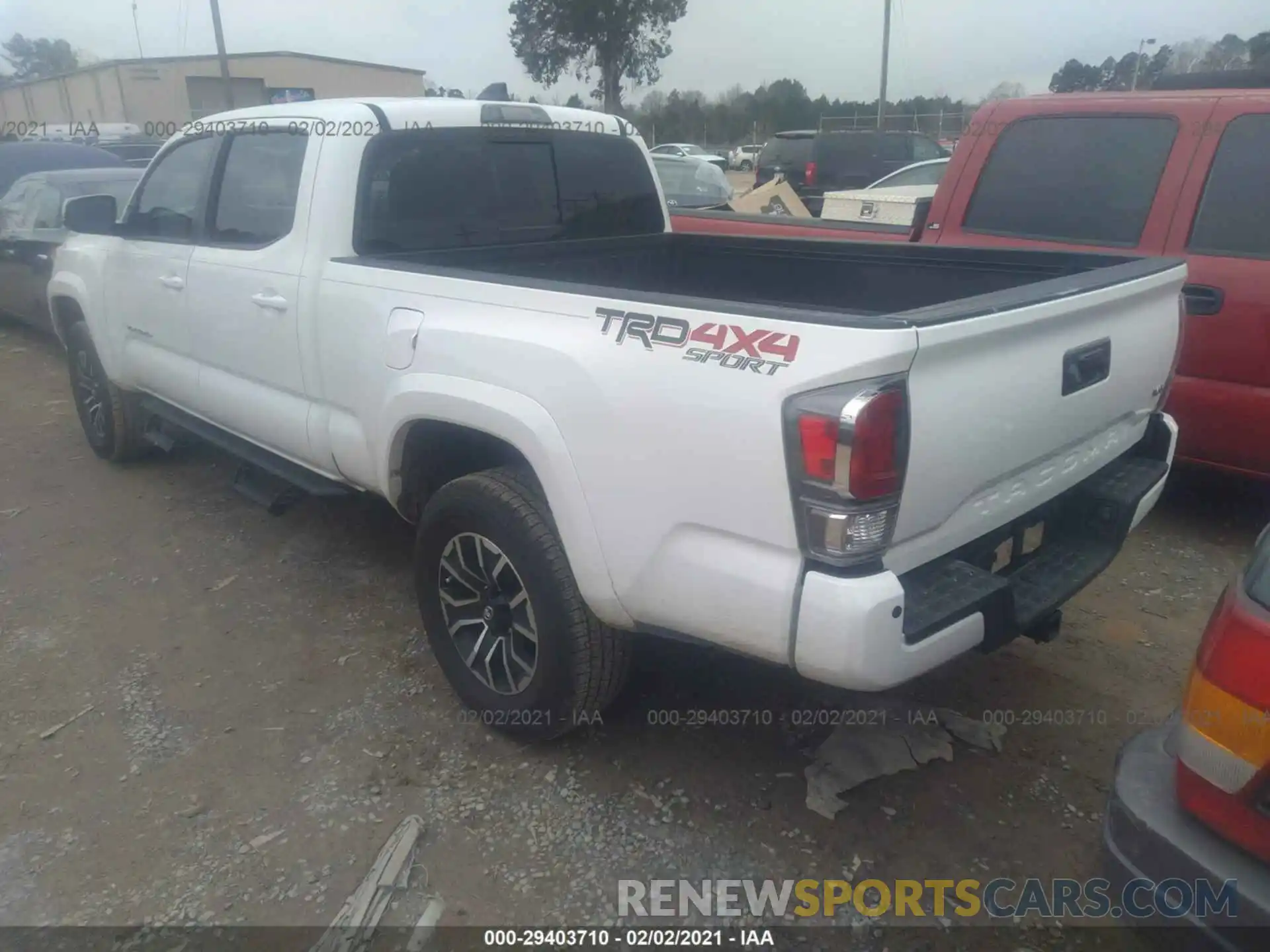 3 Photograph of a damaged car 3TMDZ5BN3MM099168 TOYOTA TACOMA 2021