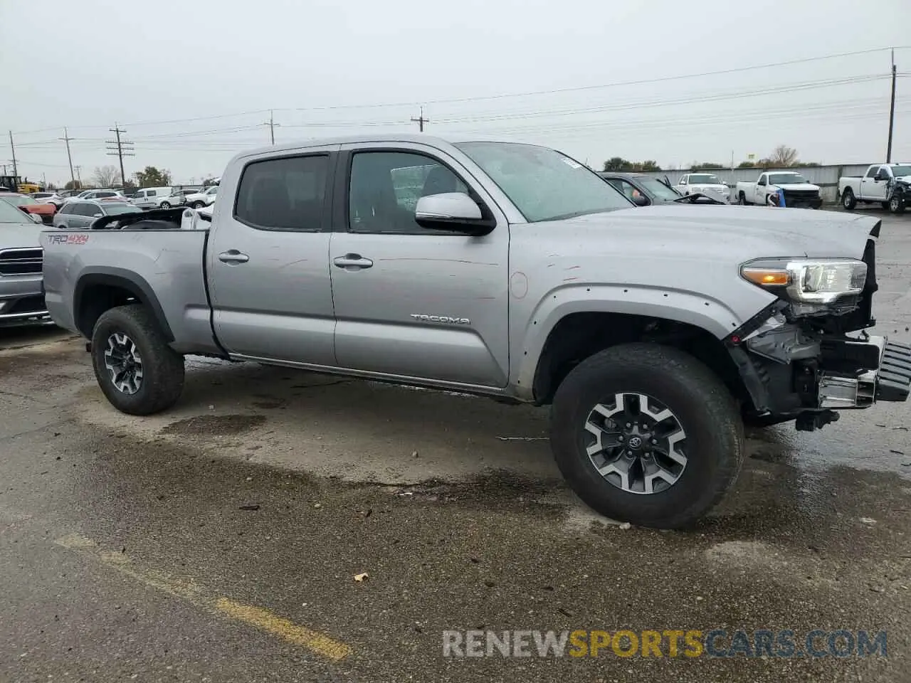 4 Photograph of a damaged car 3TMDZ5BN3MM111836 TOYOTA TACOMA 2021