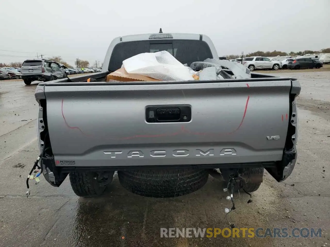 6 Photograph of a damaged car 3TMDZ5BN3MM111836 TOYOTA TACOMA 2021