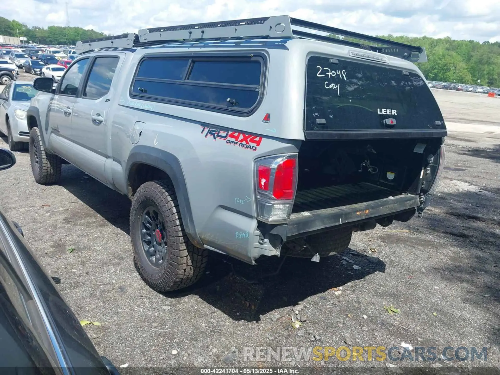 3 Photograph of a damaged car 3TMDZ5BN3MM112338 TOYOTA TACOMA 2021