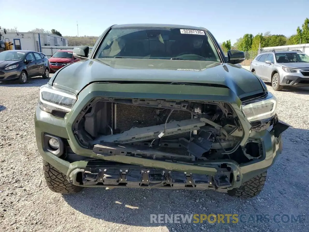 5 Photograph of a damaged car 3TMDZ5BN3MM119760 TOYOTA TACOMA 2021