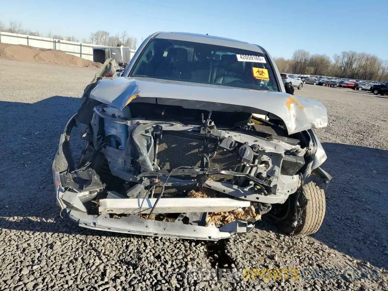 5 Photograph of a damaged car 3TMDZ5BN4MM114227 TOYOTA TACOMA 2021