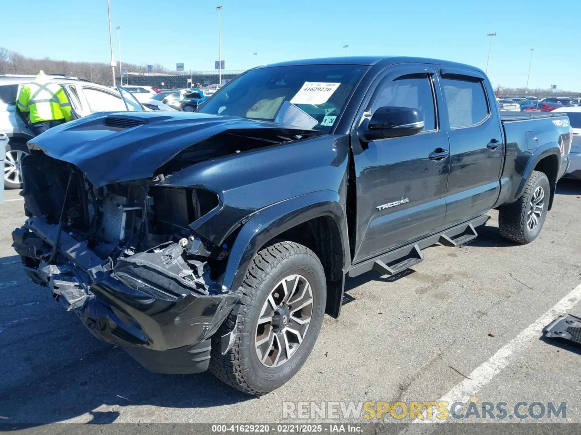 2 Photograph of a damaged car 3TMDZ5BN4MM117564 TOYOTA TACOMA 2021