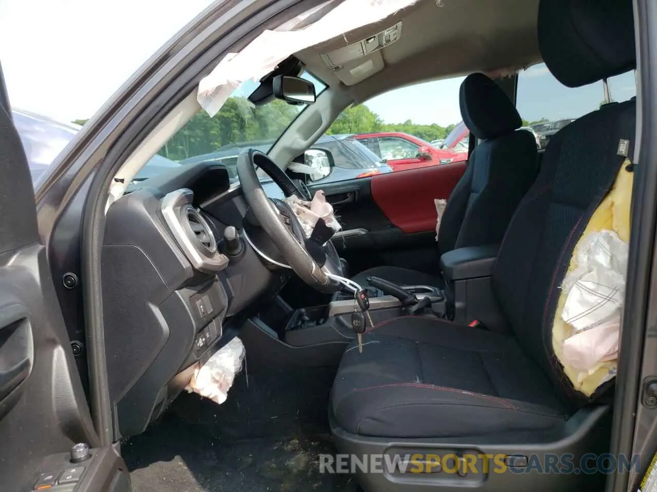 7 Photograph of a damaged car 3TMDZ5BN4MM121064 TOYOTA TACOMA 2021