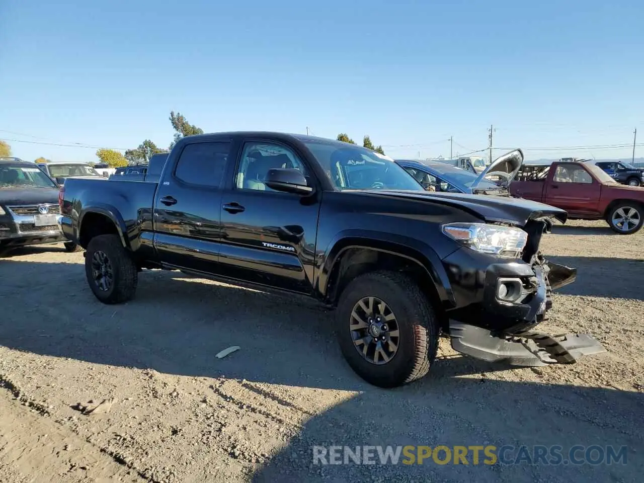 4 Photograph of a damaged car 3TMDZ5BN5MM107738 TOYOTA TACOMA 2021