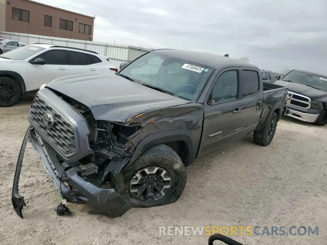 1 Photograph of a damaged car 3TMDZ5BN5MM114334 TOYOTA TACOMA 2021