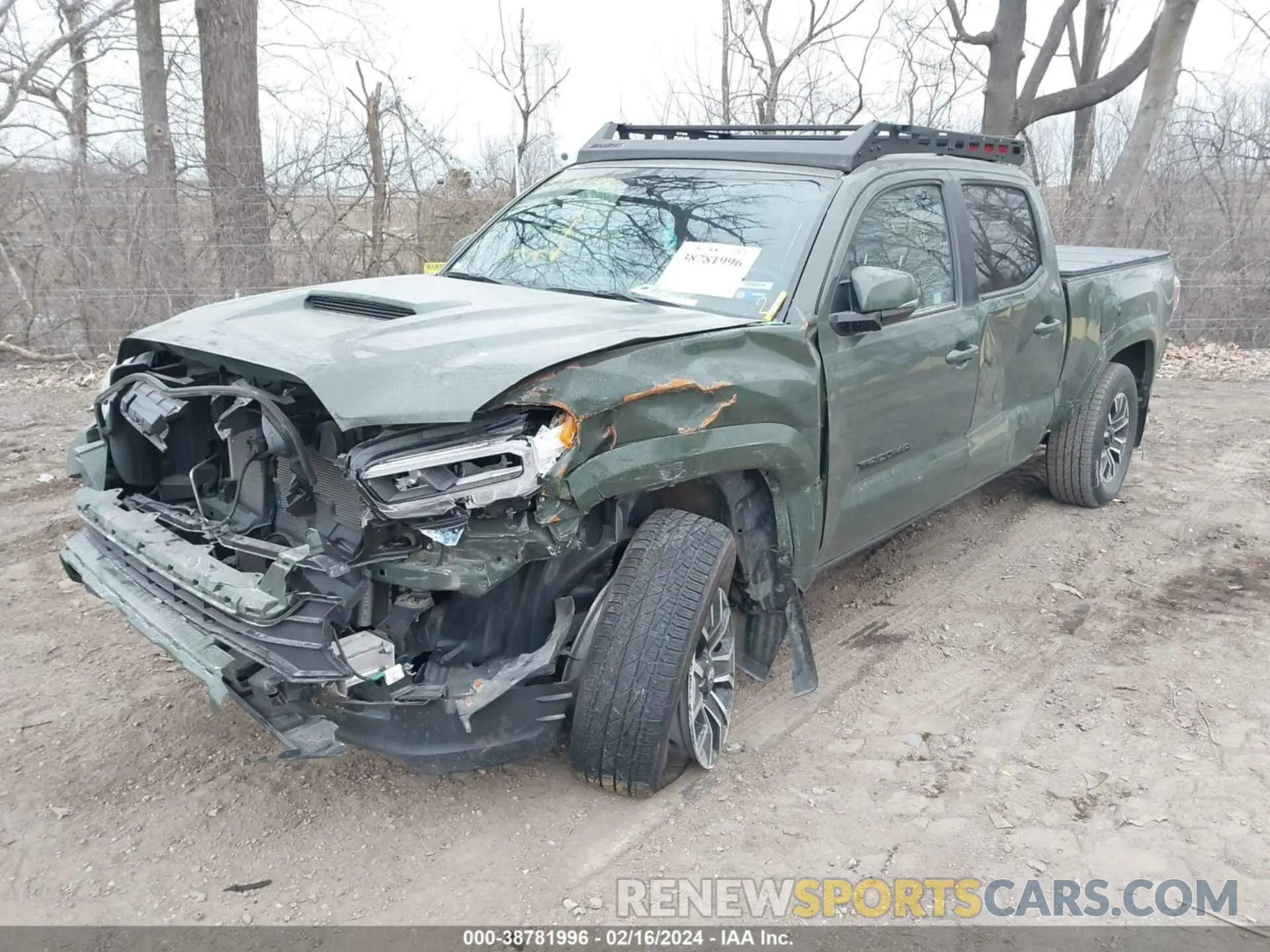 2 Photograph of a damaged car 3TMDZ5BN5MM115435 TOYOTA TACOMA 2021