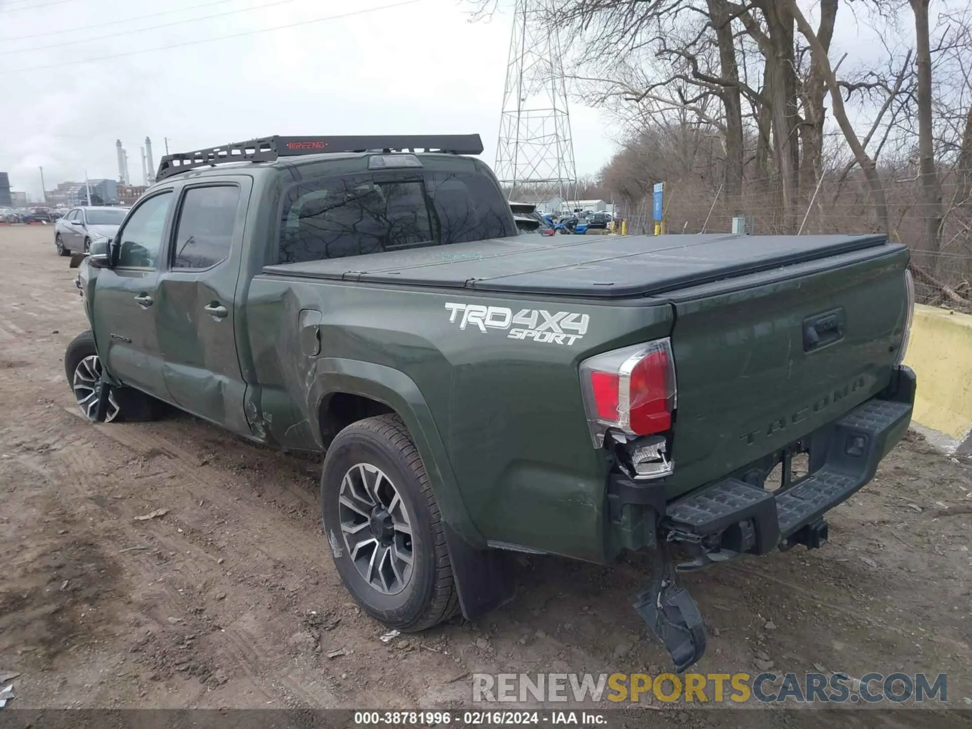 3 Photograph of a damaged car 3TMDZ5BN5MM115435 TOYOTA TACOMA 2021