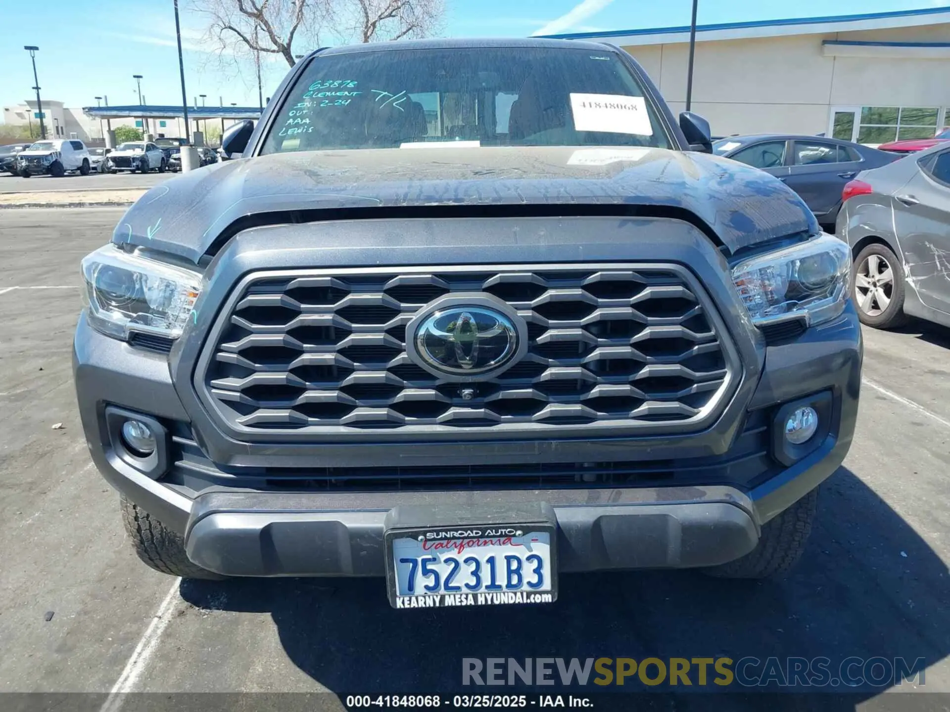 13 Photograph of a damaged car 3TMDZ5BN6MM099584 TOYOTA TACOMA 2021