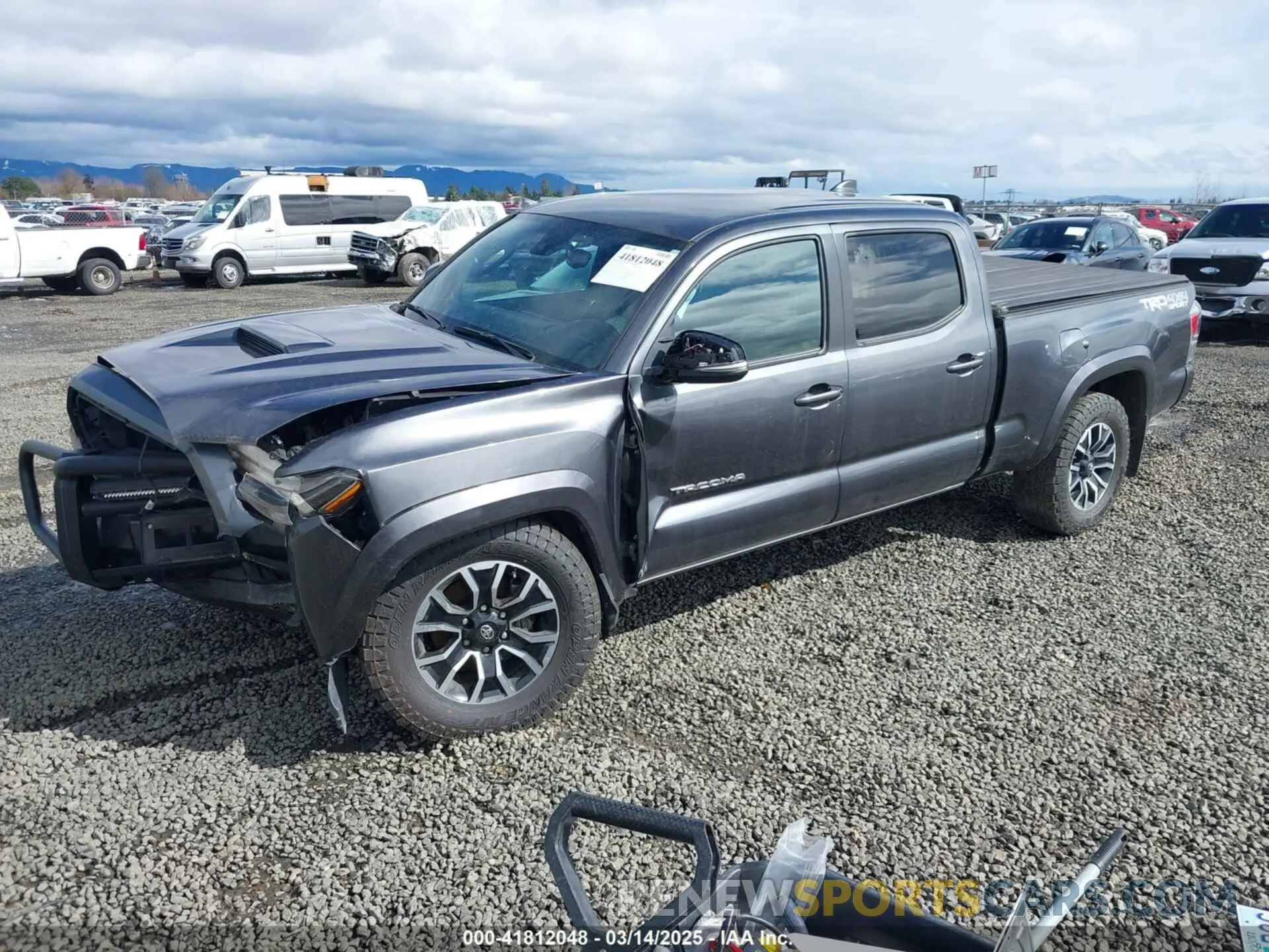 2 Photograph of a damaged car 3TMDZ5BN6MM105948 TOYOTA TACOMA 2021