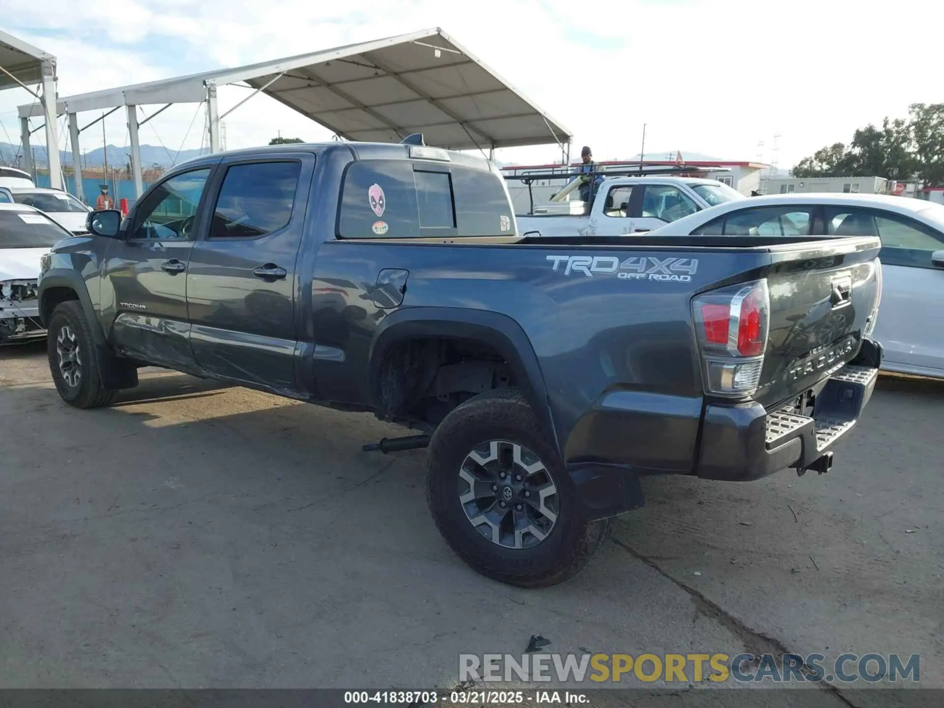 3 Photograph of a damaged car 3TMDZ5BN6MM110938 TOYOTA TACOMA 2021