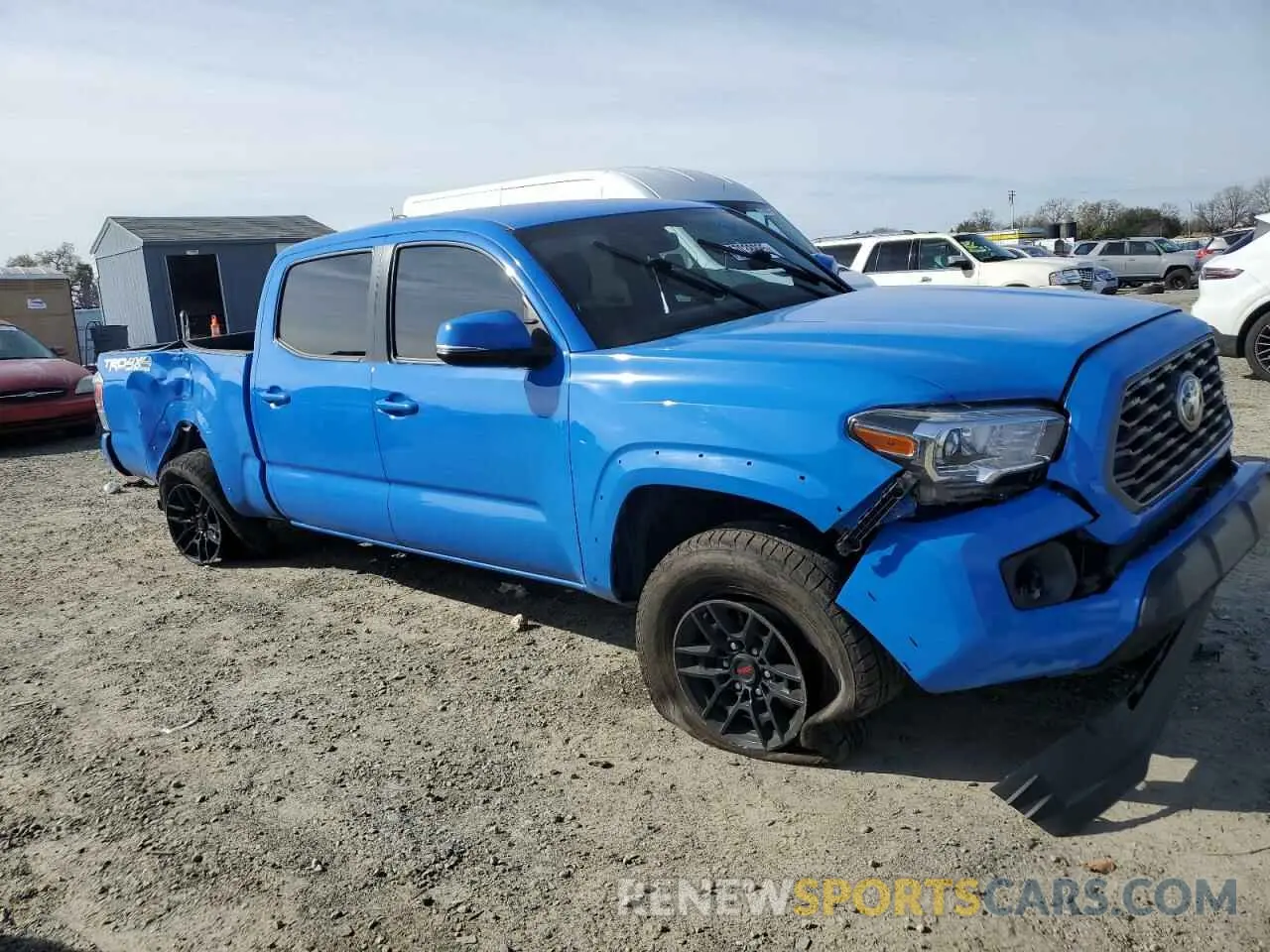 4 Photograph of a damaged car 3TMDZ5BN6MM112690 TOYOTA TACOMA 2021