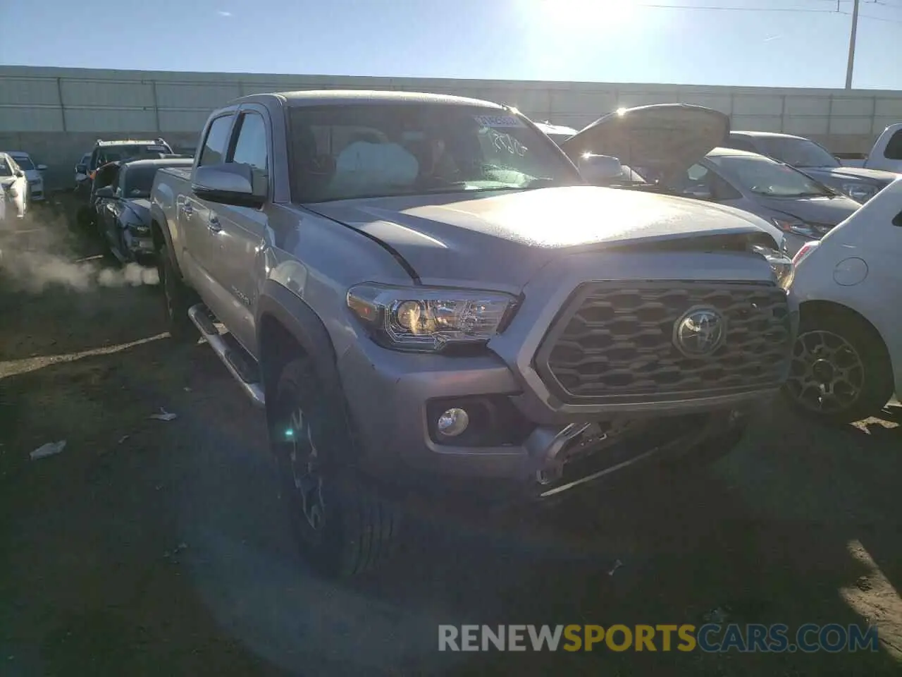 1 Photograph of a damaged car 3TMDZ5BN7MM100533 TOYOTA TACOMA 2021