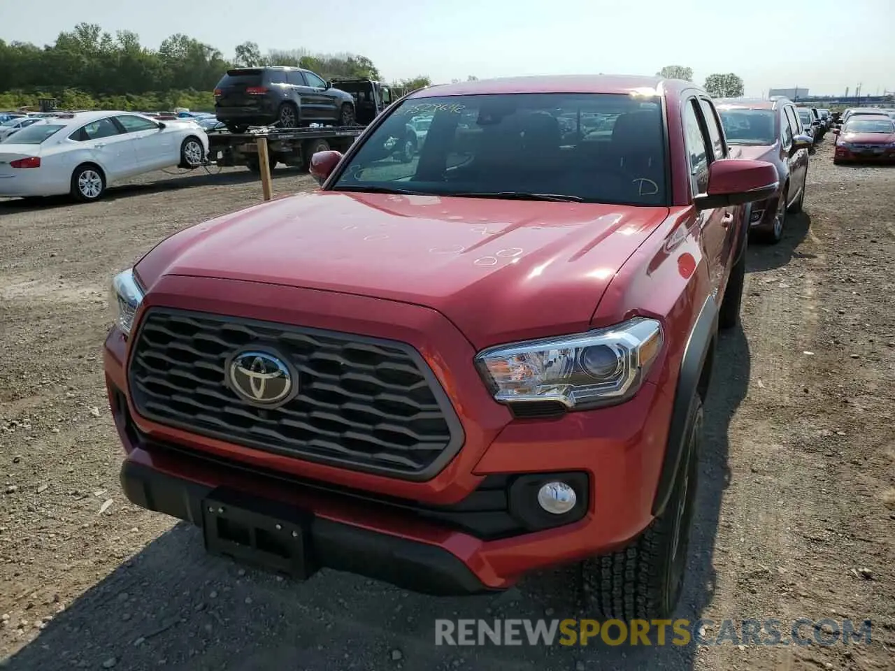 9 Photograph of a damaged car 3TMDZ5BN7MM119406 TOYOTA TACOMA 2021