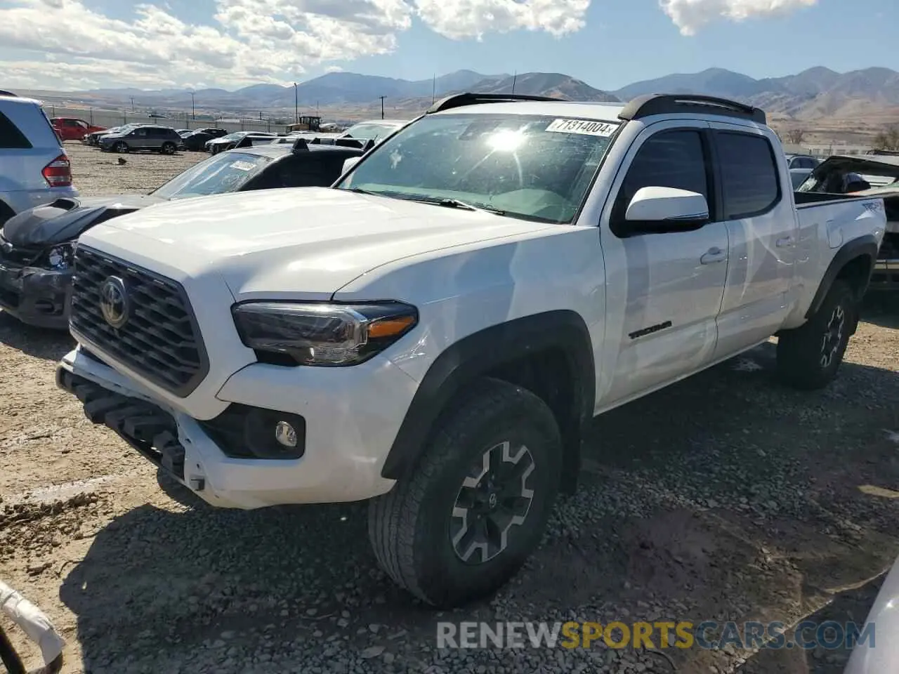 1 Photograph of a damaged car 3TMDZ5BN8MM101478 TOYOTA TACOMA 2021