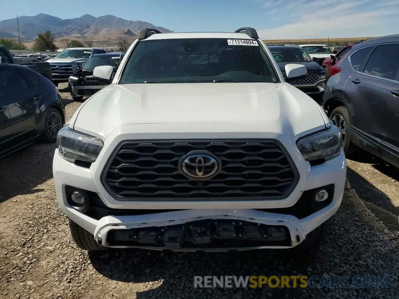 5 Photograph of a damaged car 3TMDZ5BN8MM101478 TOYOTA TACOMA 2021