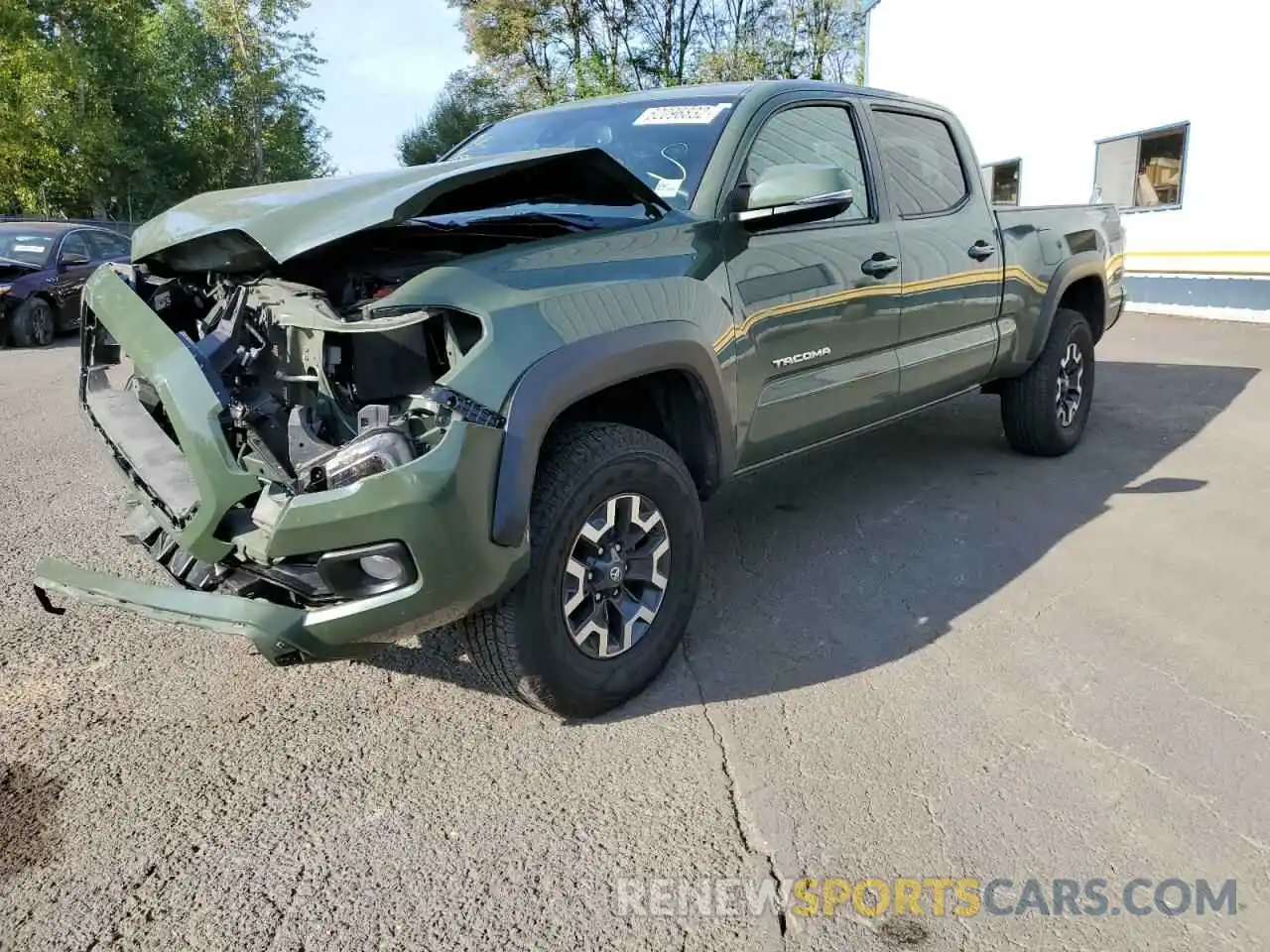 2 Photograph of a damaged car 3TMDZ5BN8MM102629 TOYOTA TACOMA 2021