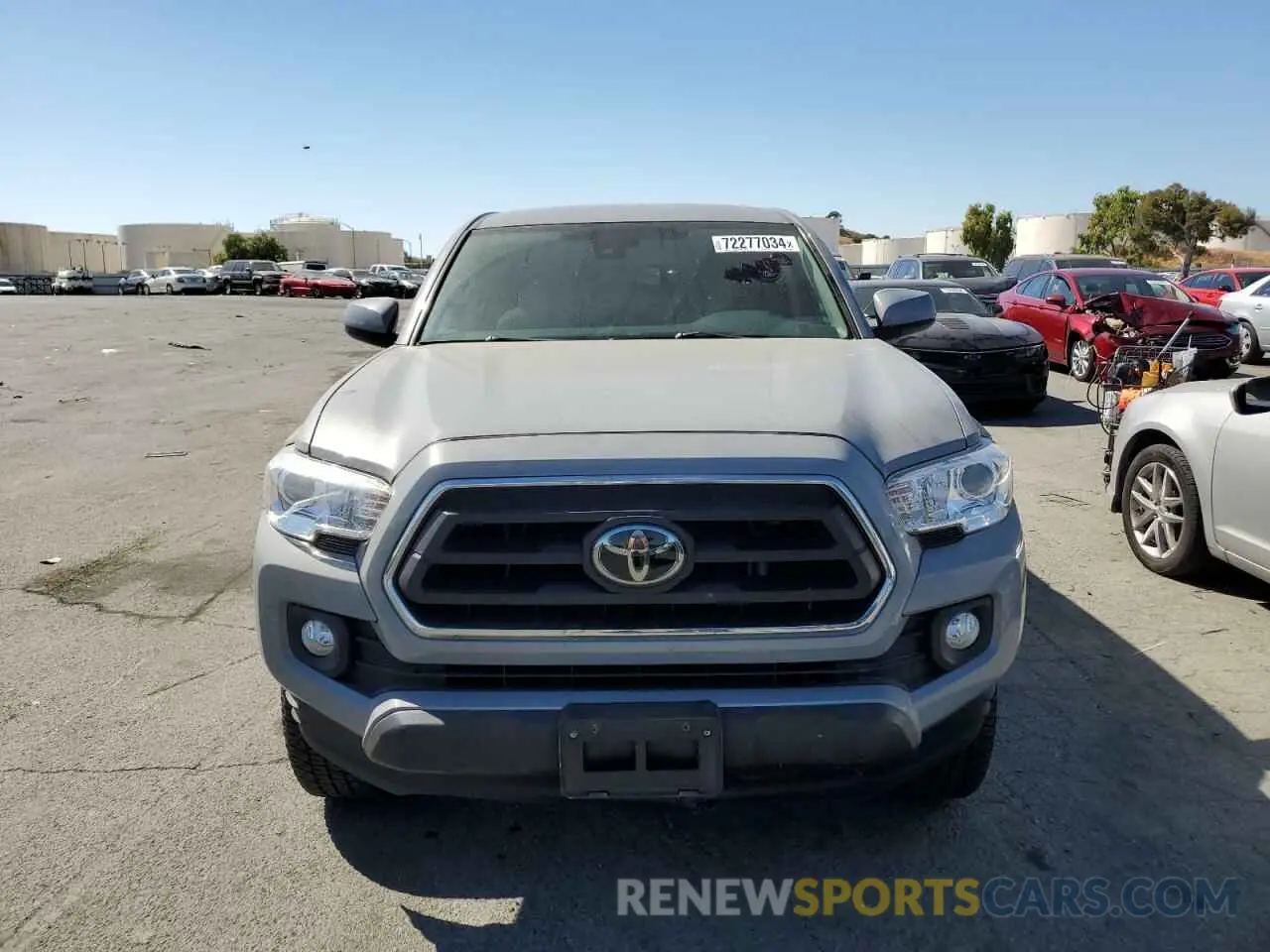 5 Photograph of a damaged car 3TMDZ5BN8MM111010 TOYOTA TACOMA 2021