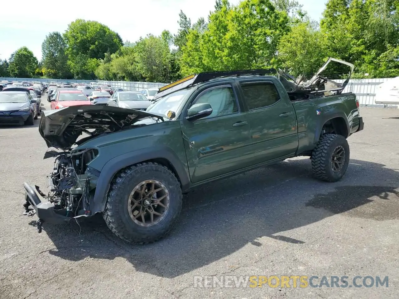 1 Photograph of a damaged car 3TMDZ5BN8MM112478 TOYOTA TACOMA 2021