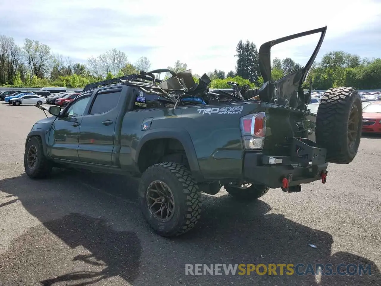 2 Photograph of a damaged car 3TMDZ5BN8MM112478 TOYOTA TACOMA 2021