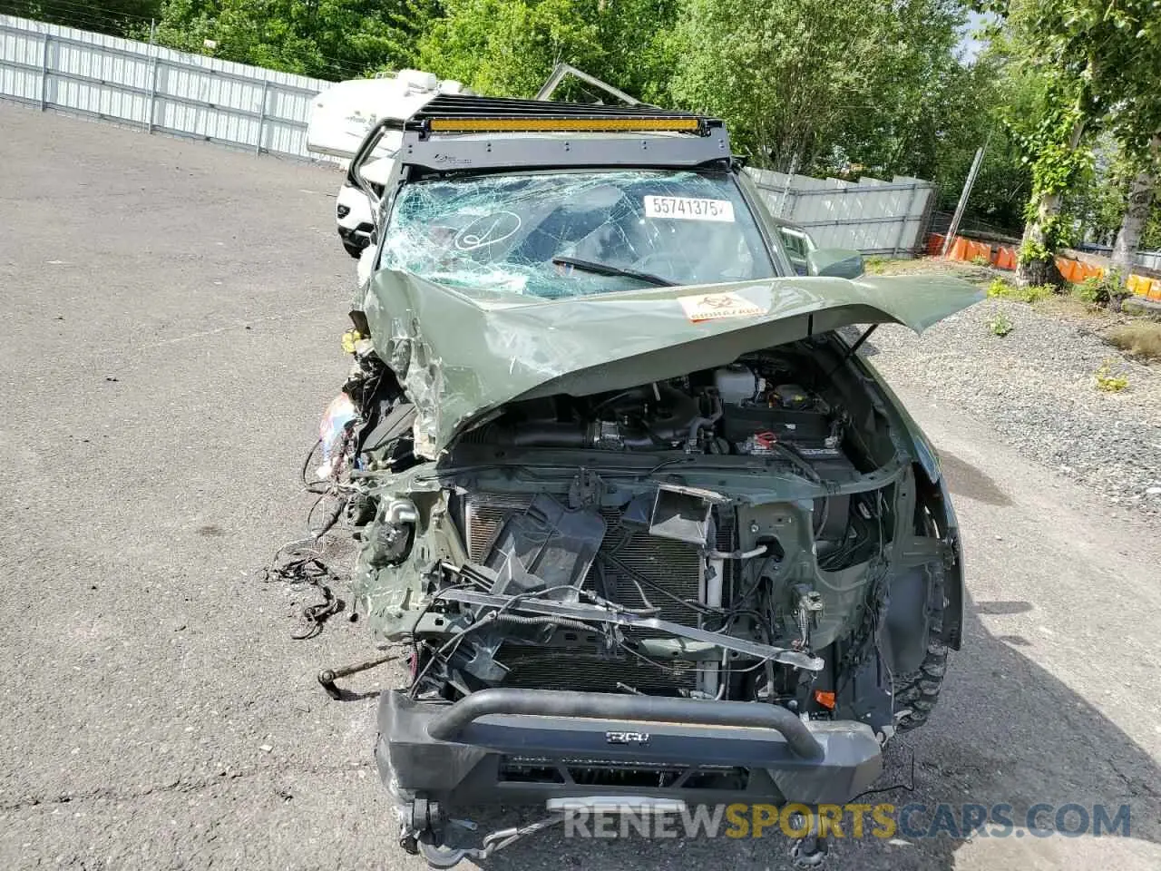 5 Photograph of a damaged car 3TMDZ5BN8MM112478 TOYOTA TACOMA 2021