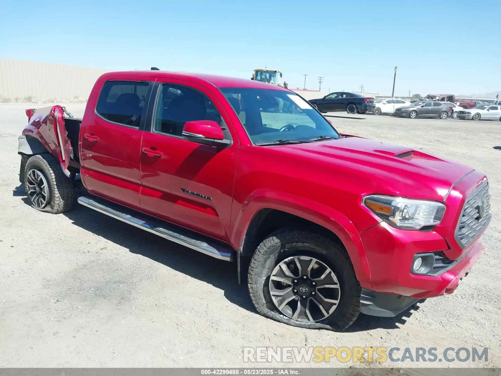 1 Photograph of a damaged car 3TMDZ5BN8MM116319 TOYOTA TACOMA 2021