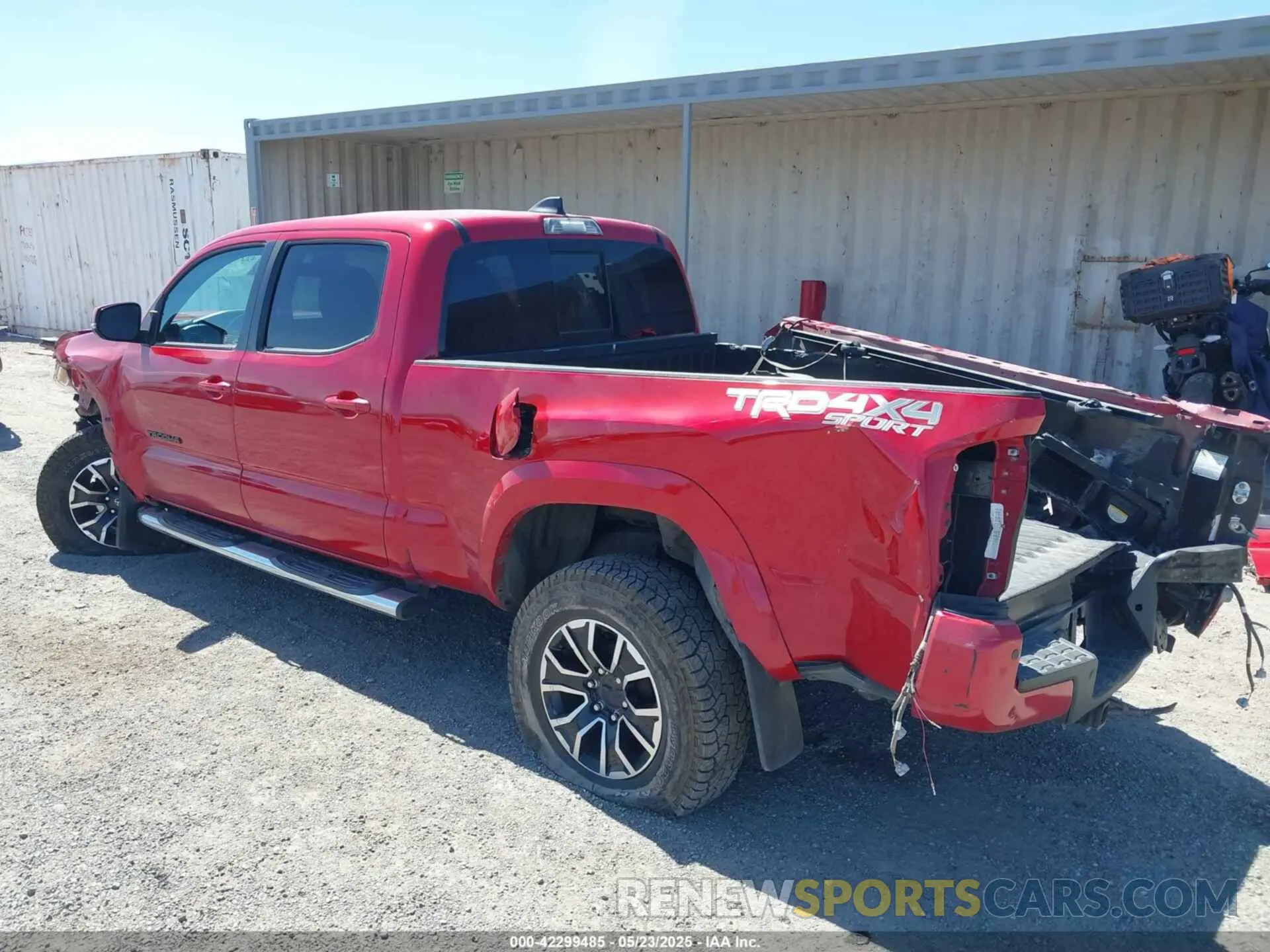 3 Photograph of a damaged car 3TMDZ5BN8MM116319 TOYOTA TACOMA 2021